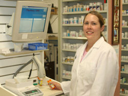 Lila Moschetti, pharmacist
