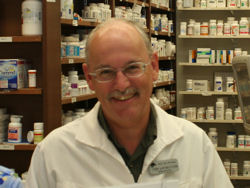 Tim Lichlyter, owner/pharmacist
